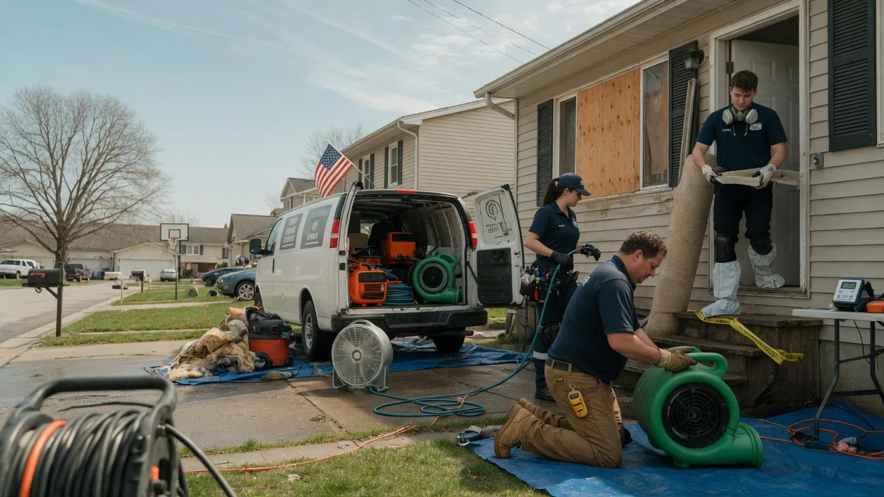 Water Damage Restoration in Wauwatosa, WI near me